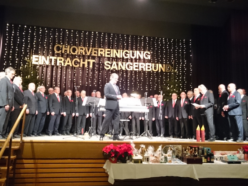 Weihnachtsfeier Chorvereinigung 2017 Kulturhaus Käfertal