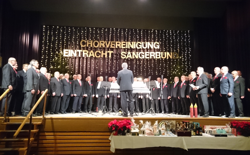 Weihnachtsfeier Chorvereinigung 2017 Kulturhaus Käfertal